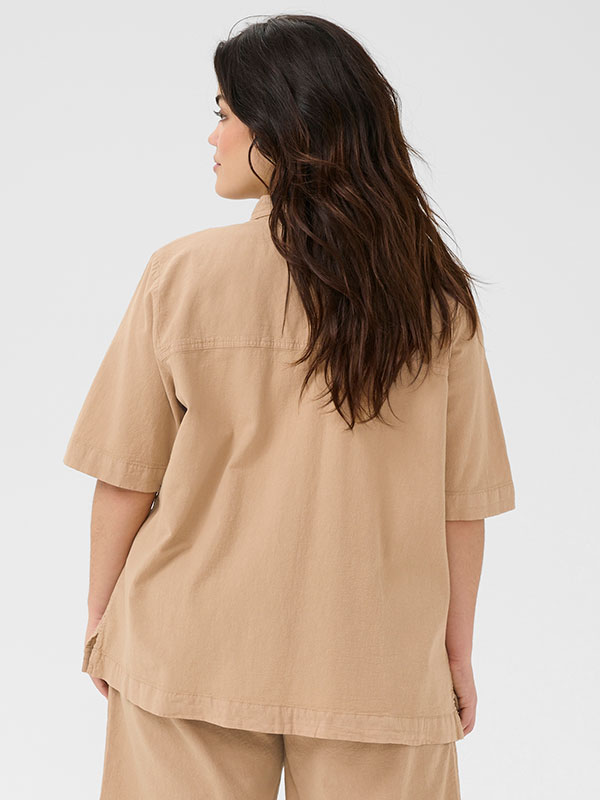 KCNANA - Plus Size Skjorte fra Kaffe Curve