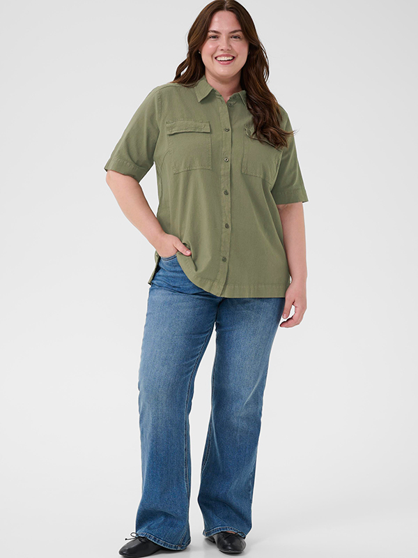 KCNANA - Plus Size Skjorte fra Kaffe Curve