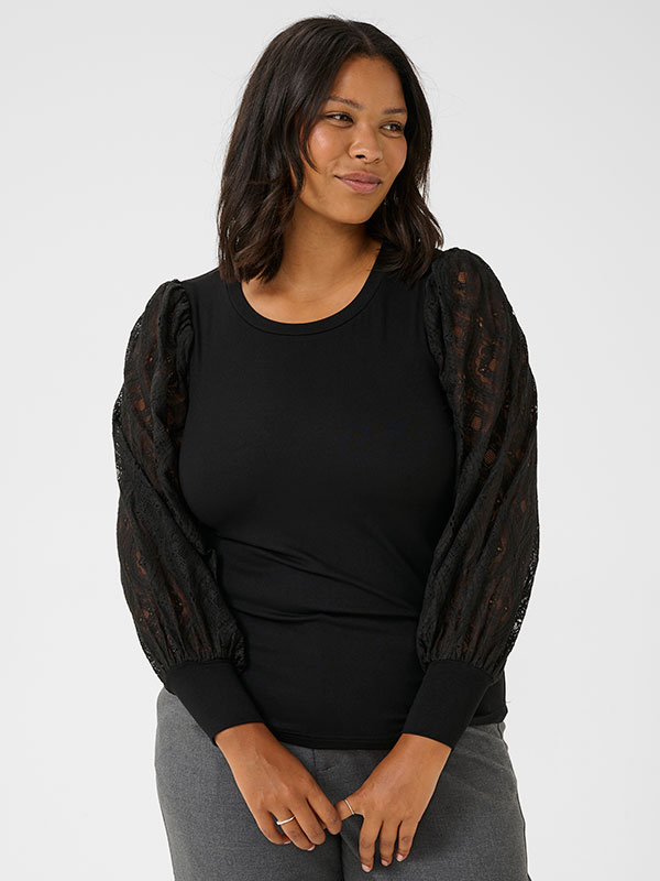 KCNIOMA - Plus Size Bluse fra Kaffe Curve