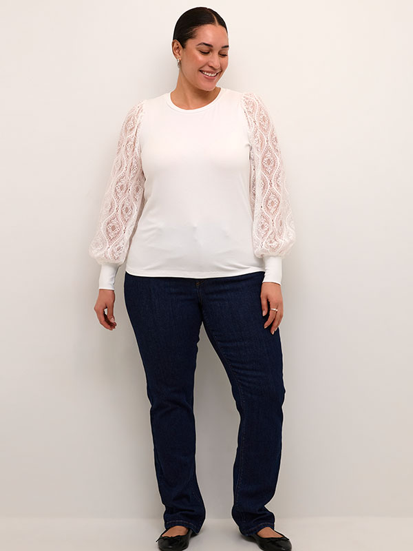 KCNIOMA - Plus Size Bluse fra Kaffe Curve