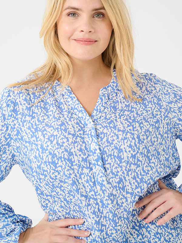 KCMAHLENA - Plus Size Bluse fra Kaffe Curve