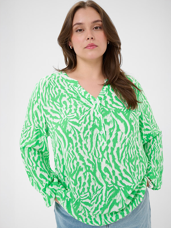 KCMAHLENA - Plus Size Bluse fra Kaffe Curve