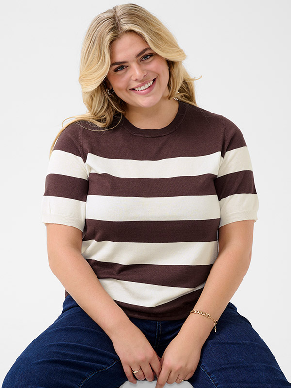 KCLIZZY - Plus Size T-shirt fra Kaffe Curve