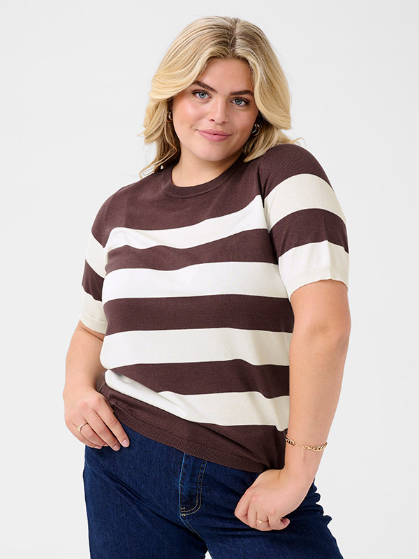 KCLIZZY - Plus Size T-shirt fra Kaffe Curve