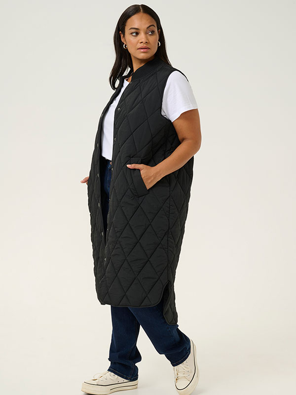 KCNORENA - Plus Size Vest fra Kaffe Curve