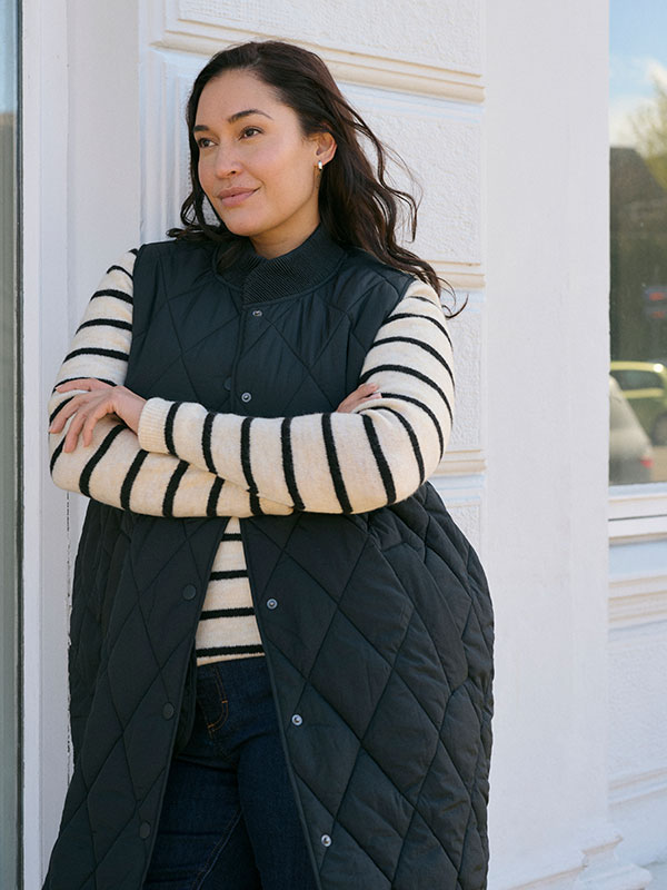 KCNORENA - Plus Size Vest fra Kaffe Curve