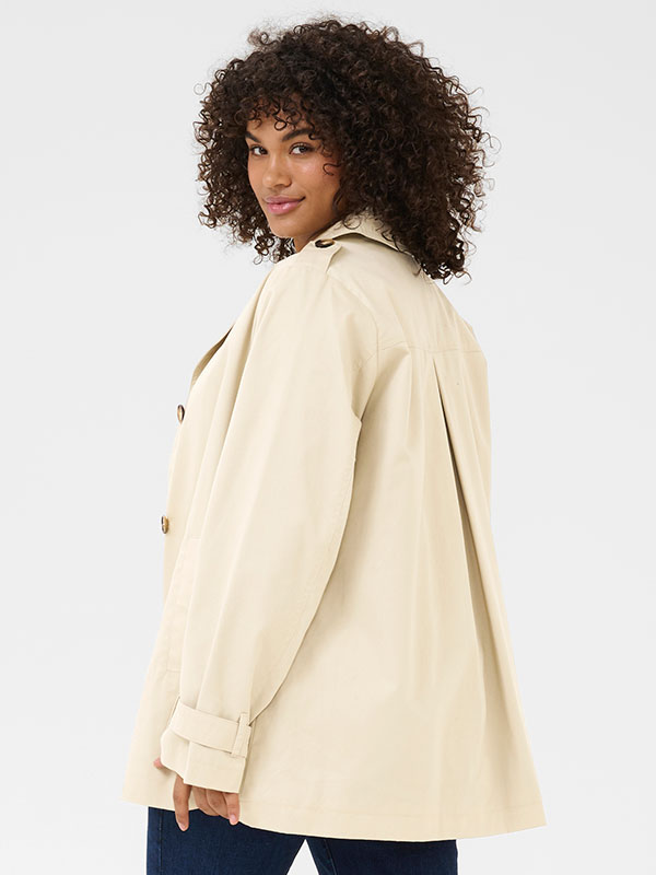 KCTRICIA - Plus Size Frakk fra Kaffe Curve