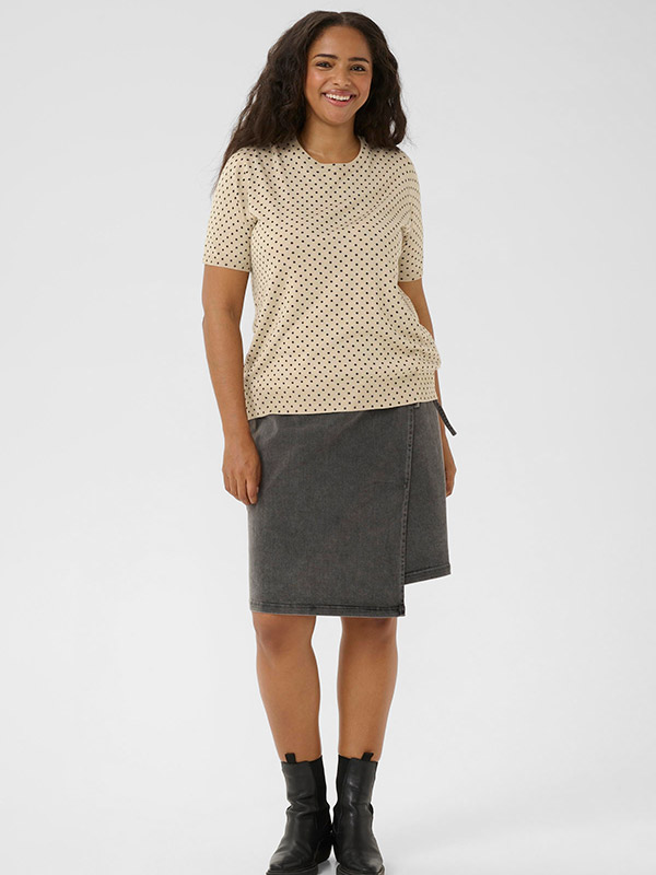 KCLIZZY - Plus Size T-shirt fra Kaffe Curve