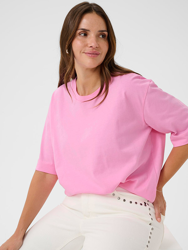 KCMINA - Plus Size T-shirt fra Kaffe Curve