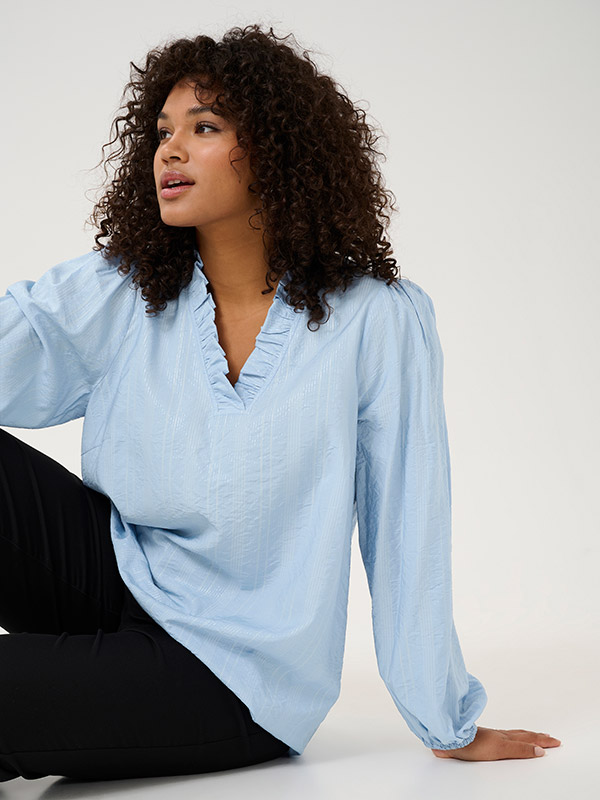 KCANNI - Plus Size Bluse fra Kaffe Curve