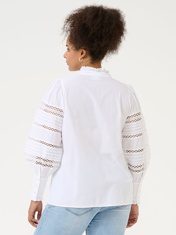 KCWILLA - Plus Size Skjorte fra Kaffe Curve