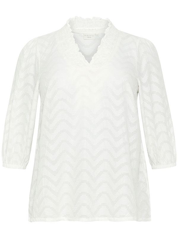 KCVITANA - Plus Size Bluse fra Kaffe Curve