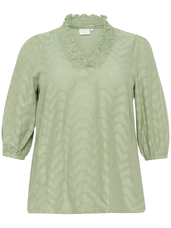 KCVITANA - Plus Size Bluse fra Kaffe Curve