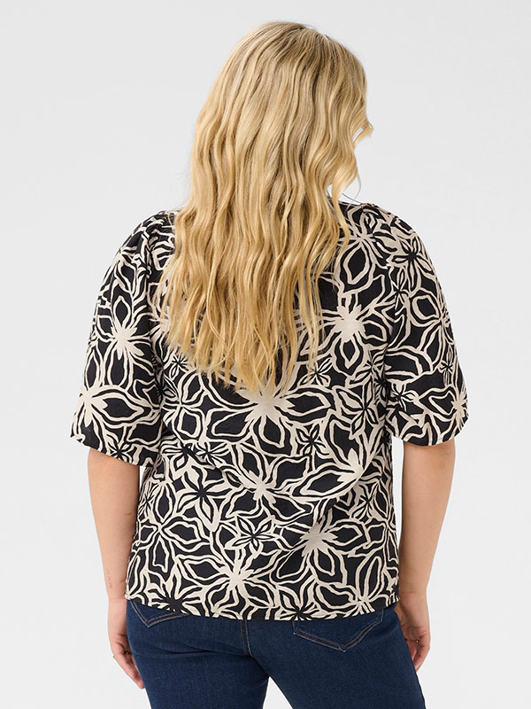 KCHALIAH - Plus Size Bluse fra Kaffe Curve