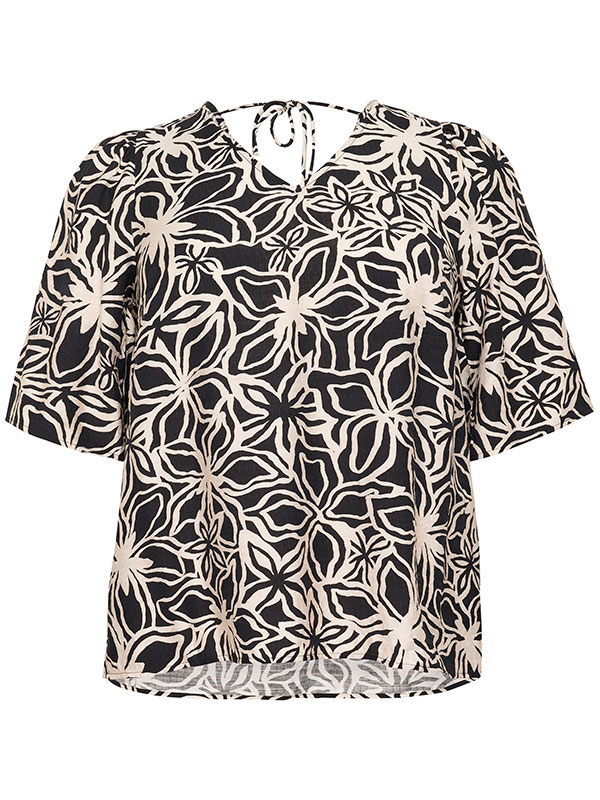 KCHALIAH - Plus Size Bluse fra Kaffe Curve
