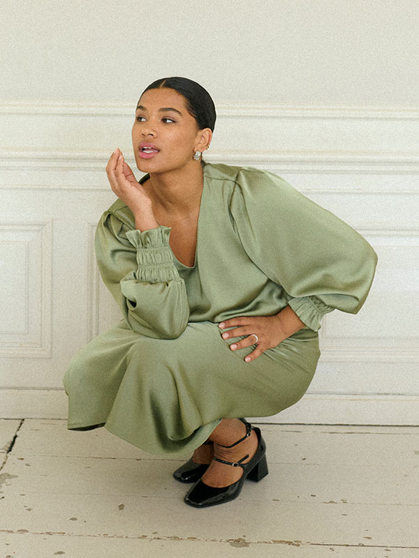 KCHILLA - Plus Size Bluse fra Kaffe Curve