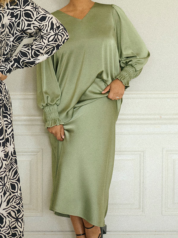 KCHILLA - Plus Size Skjørt fra Kaffe Curve
