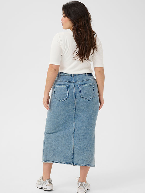 KCDARINA - Plus Size Skjørt fra Kaffe Curve