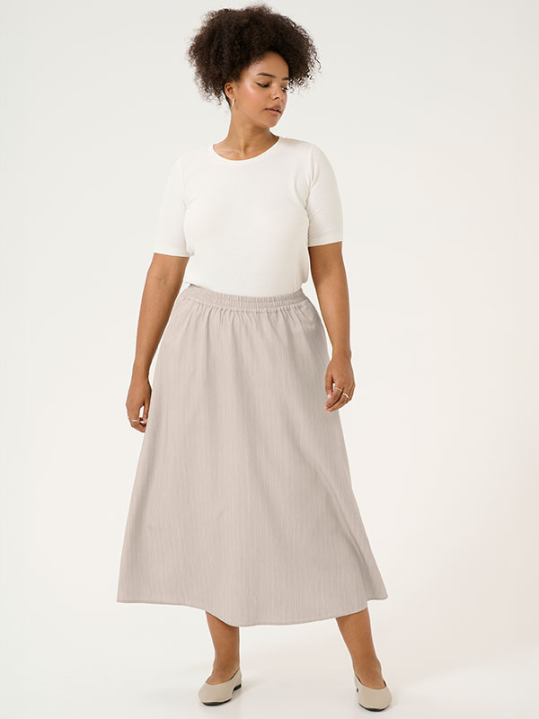 KCESTA - Plus Size Skjørt fra Kaffe Curve