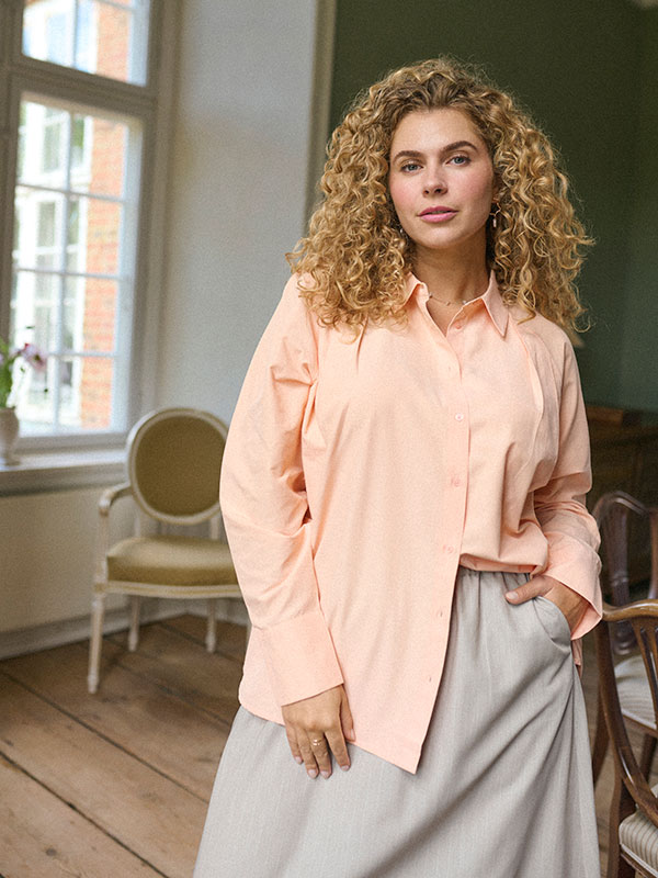 KCESTA - Plus Size Skjørt fra Kaffe Curve