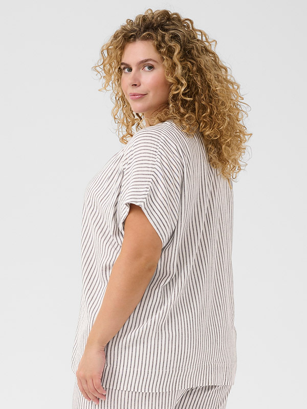 KCMILLE - Plus Size Bluse fra Kaffe Curve