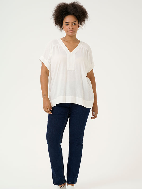KCMILLE - Plus Size Bluse fra Kaffe Curve