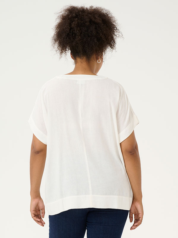 KCMILLE - Plus Size Bluse fra Kaffe Curve