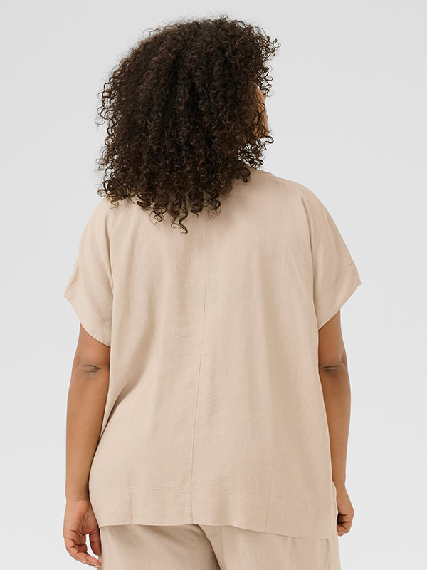 KCMILLE - Plus Size Bluse fra Kaffe Curve
