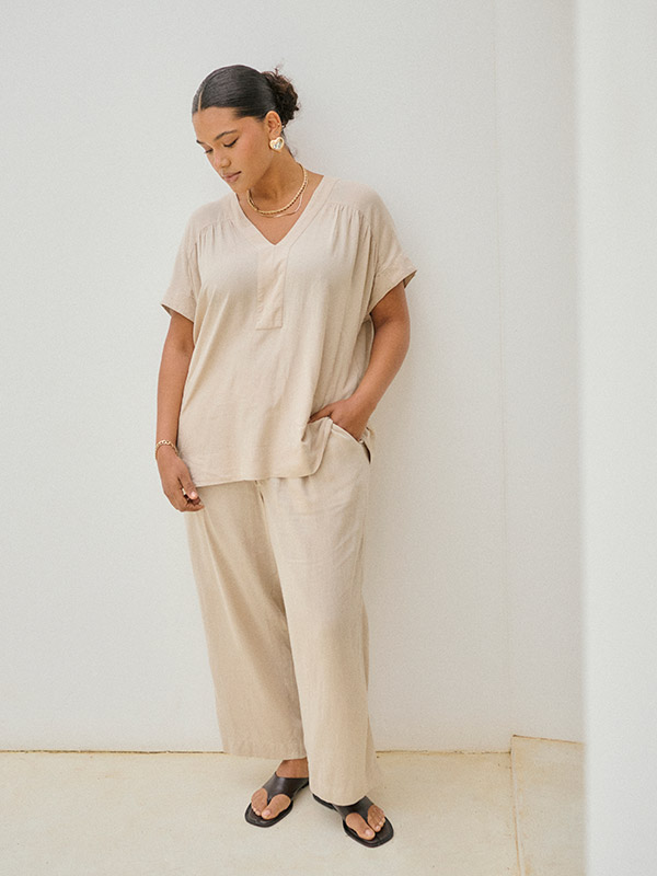 KCMILLE - Plus Size Bluse fra Kaffe Curve