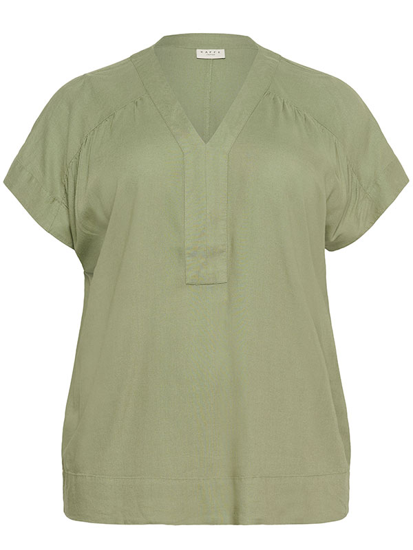 KCMILLE - Plus Size Bluse fra Kaffe Curve