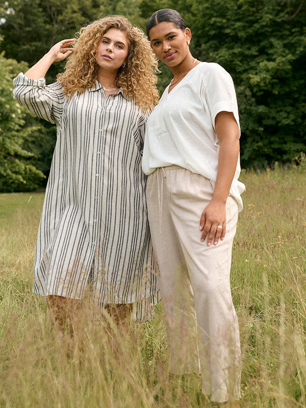 KCMILLE - Plus Size Bukser fra Kaffe Curve