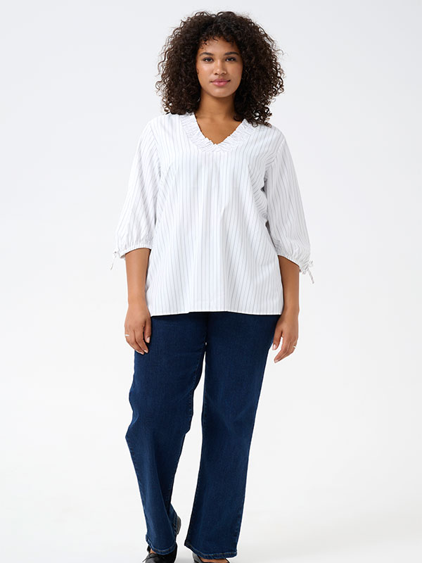 KCTIARA - Plus Size Bluse fra Kaffe Curve