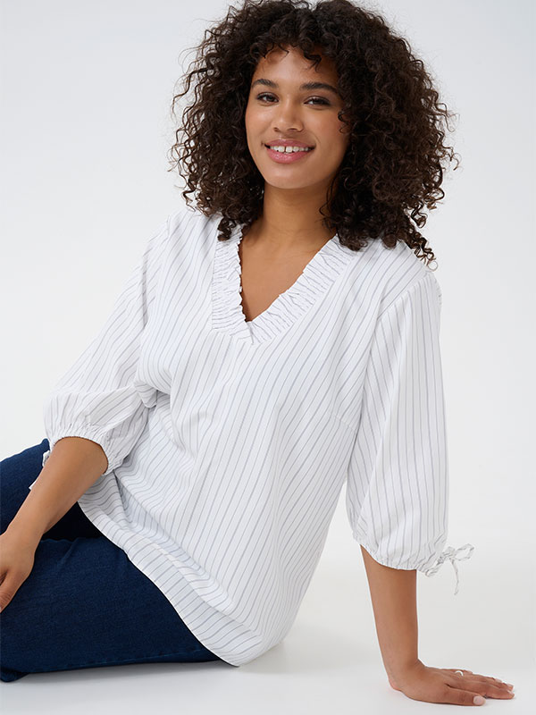 KCTIARA - Plus Size Bluse fra Kaffe Curve