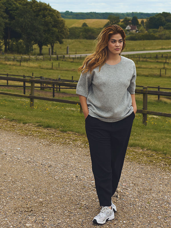 KCSYLVIA - Plus Size Genser fra Kaffe Curve