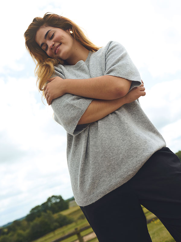 KCSYLVIA - Plus Size Genser fra Kaffe Curve