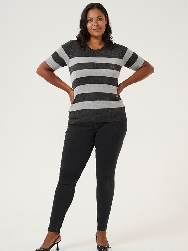 KCANKIA - Plus Size Bluse fra Kaffe Curve