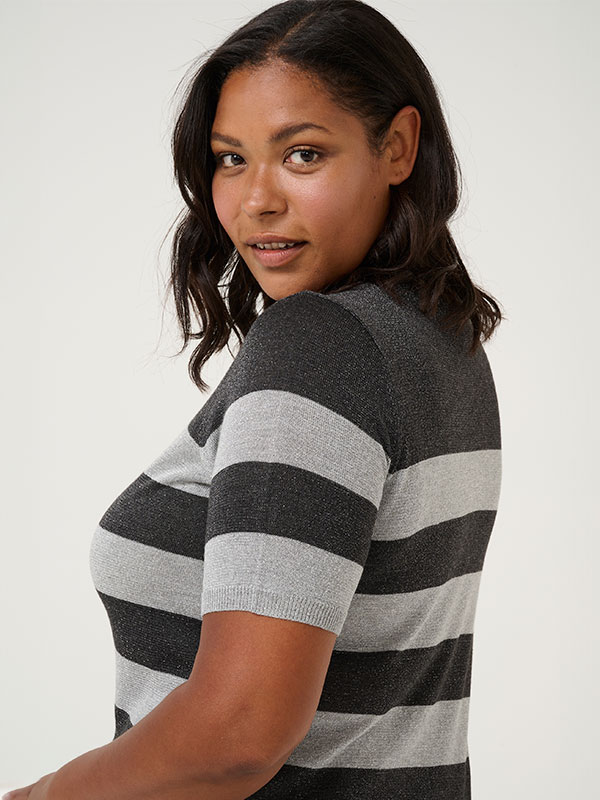 KCANKIA - Plus Size Bluse fra Kaffe Curve