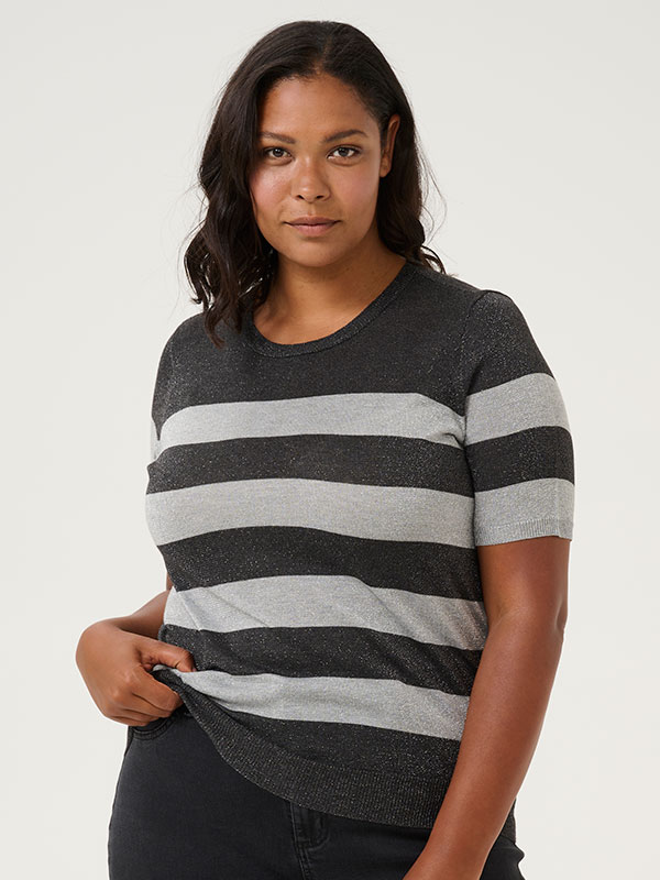 KCANKIA - Plus Size Bluse fra Kaffe Curve