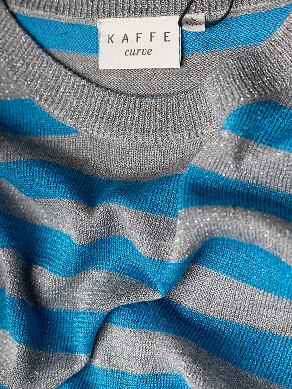 KCANKIA - Plus Size Bluse fra Kaffe Curve
