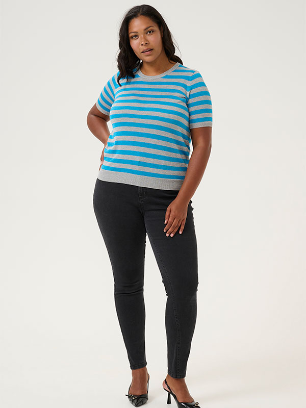 KCANKIA - Plus Size Bluse fra Kaffe Curve