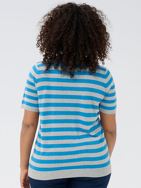 KCANKIA - Plus Size Bluse fra Kaffe Curve