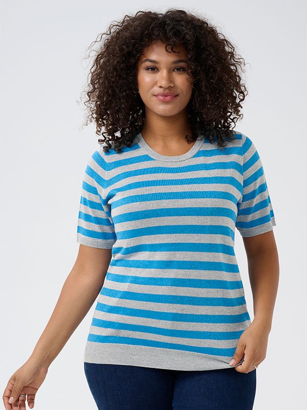 KCANKIA - Plus Size Bluse fra Kaffe Curve