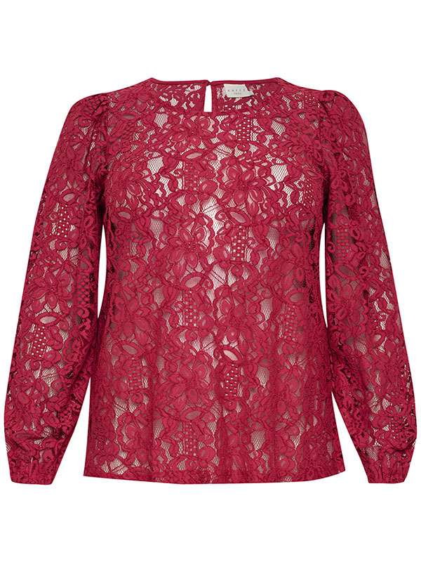 KCLANICA - Plus Size Bluse fra Kaffe Curve