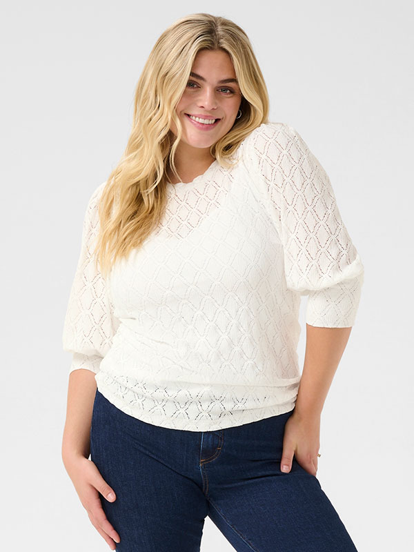 KCTIA - Plus Size Bluse fra Kaffe Curve