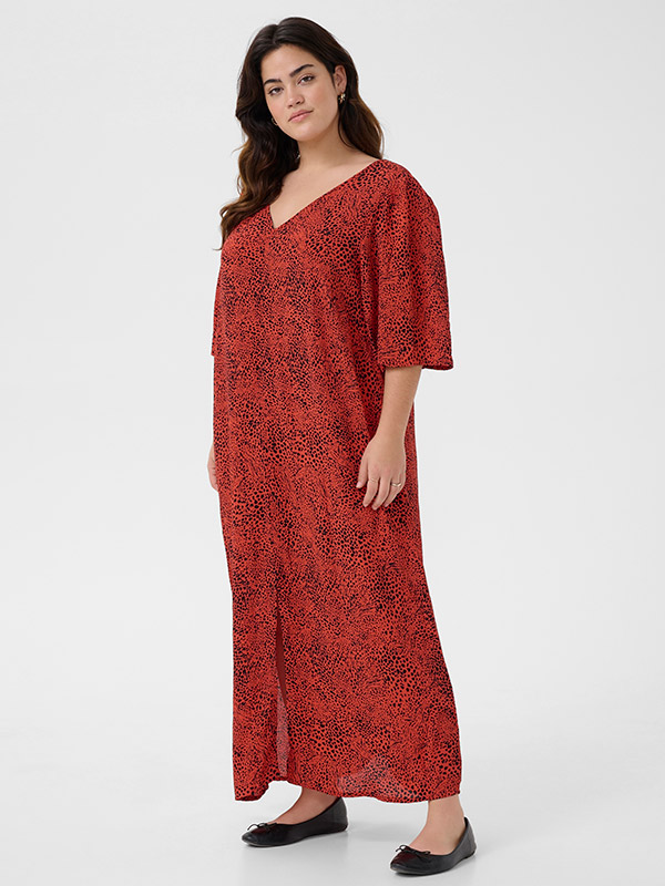KCALIANA - Plus Size Kjole fra Kaffe Curve