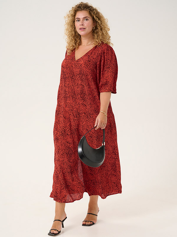 KCALIANA - Plus Size Kjole fra Kaffe Curve