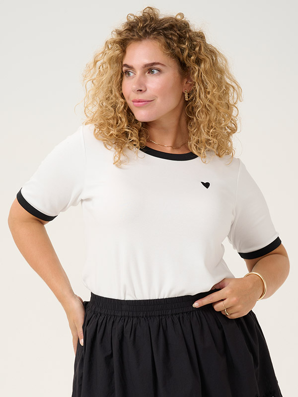 KCLIANA - Plus Size T-shirt fra Kaffe Curve