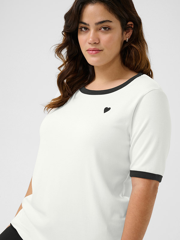 KCLIANA - Plus Size T-shirt fra Kaffe Curve