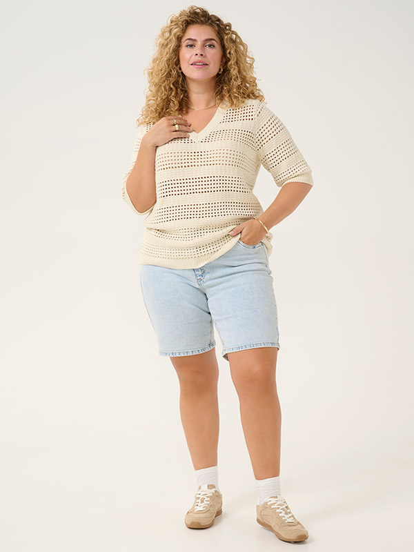 KCTENESA - Plus Size Genser fra Kaffe Curve