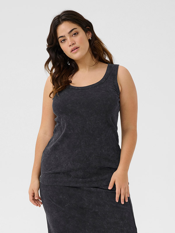 KCDALIA - Plus Size Topp fra Kaffe Curve
